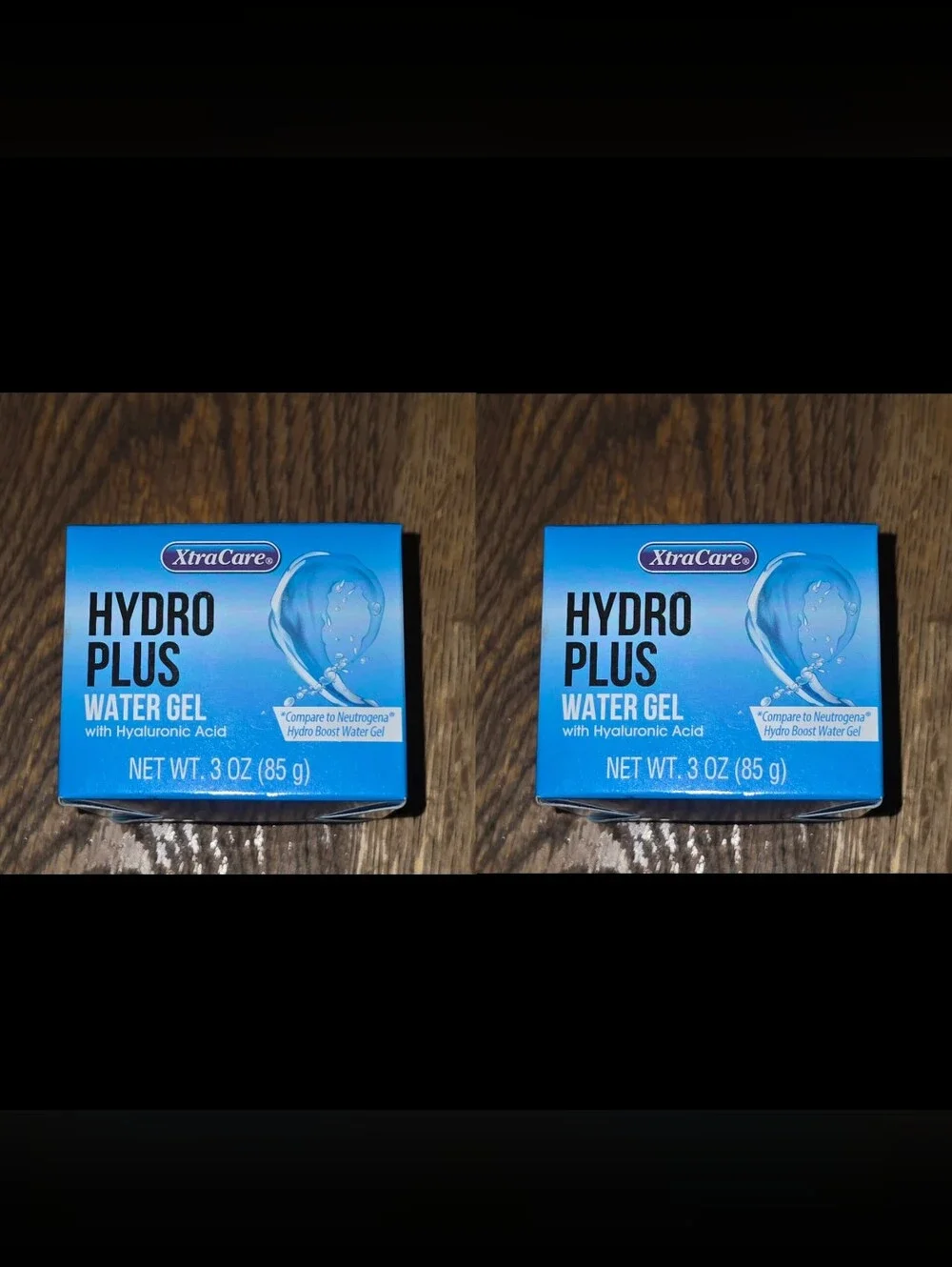 2 x XtraCare Hydro Plus Water Gel Moisturizer - 3oz BNIB